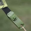 Dark Green Tent Shark Clips - Windproof Canopy Pull Points for Camping - 2