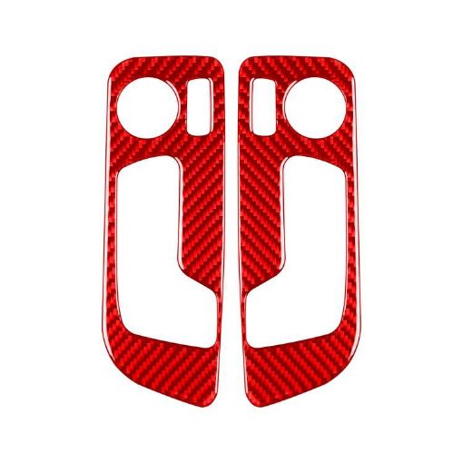 BMW 8 Series G14 Seat Adjustment Stickers 2019-2024, 2pcs Set, Red - 1