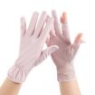 Summer Sunscreen Anti-UV Ice Silk Fishing Gloves - Breathable, Free Size - 1