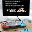 F1 3" Horizontal Screen 620 In 1 Pocket Console, Double Player Black - 6