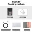 ANBERNIC RG353V 3.5" Handheld Console 256G 35000 Games (Transparent Black) - 3