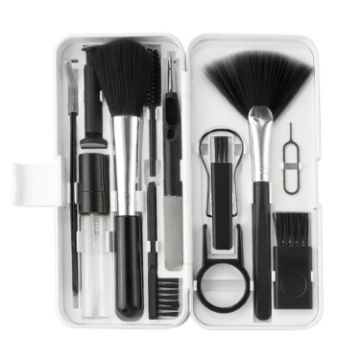 Q10 18-in-1 Keyboard Cleaner Kit with Earphone Pen & Keycap Puller - 1