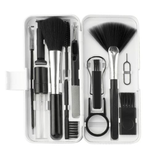 Q10 18-in-1 Keyboard Cleaner Kit with Earphone Pen & Keycap Puller - 1