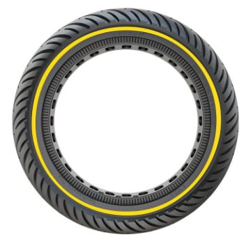 Yellow Honeycomb Solid Tire for Xiaomi M365/M365 Pro/1S/Pro2/Essential - 1