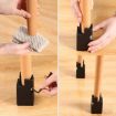 Adjustable Furniture Feet Pads 4pcs, 75mm High, Brown Clip 22-42mm - 6