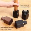 Adjustable Furniture Feet Pads 4pcs, 100mm High, Black Clip 22-42mm - 5