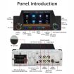 4.7" Car MP5 Player with CarPlay, Bluetooth, FM Radio - 161W Marquee - 4