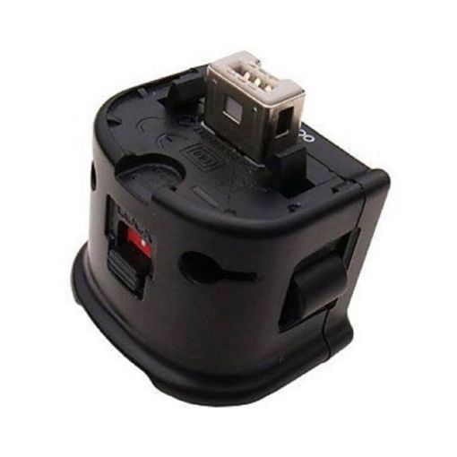 Wii Console Remote Motion Plus Adapter Sensor - Black - 1