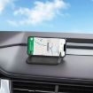 Black Silicone Vehicle Dashboard Mobile Phone Navigation Bracket - 6