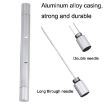 Gold Serrated Cigar Needle Dredger with Drilled Smoke Vent - Lightweight - 4