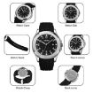 SKMEI 9286 Men's Waterproof Quartz Watch - Outdoor Sports, White - 4