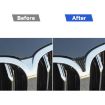 BMW 8 Series G14 2019-2024 Front Grille Decorative Sticker Black - 6