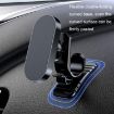 D6 Black 360 Rotating Magnetic Car Phone Holder - 6
