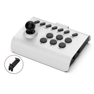 Y01 Bluetooth Wireless 2.4G Joystick Gamepad - White Black - 1