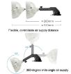 Pink Car Suction Cup Fan for Desktop, Dormitory, Office, Kitchen - 4