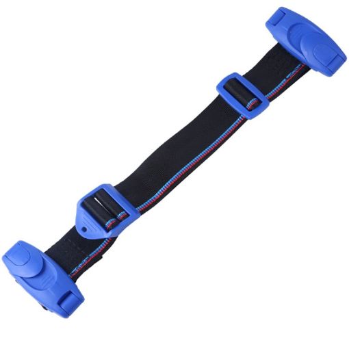 Child Car Seat Safety Belt Adjuster Anti-collision Fixer - Blue - 1