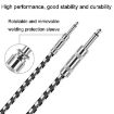 0.3m 6.35mm Guitar Cable TS Oxygen-Free Copper Core Two-Core Cable - 3