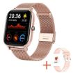 H10 Gold Smart Watch 1.69" Screen, Bluetooth Call, Heart Rate/BP/Sleep Monitoring - 1