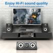 2m Pure Copper RCA Coaxial HIFI Digital Audio Cable SPDIF (Silver Gray) - 6