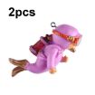 Fish Tank Diver Ornaments - 2pcs Aquarium Decorations, Regular Pink - 1