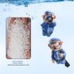 Fish Tank Diver Ornaments - 2pcs Aquarium Decorations, Regular Pink - 3