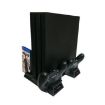 PS4/PS4 Slim/Pro Cooling Fan Stand with Dual Controller Charger (Black) - 3