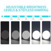 LED SAD Therapy Desk Lamp - JSK-SL02 Stepless Dimming, US Plug - 4