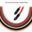 Red Climbing Rope Camera Strap for SLR - Retro Wearable Shoulder Strap - 4