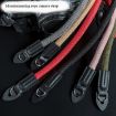 Light Brown Climbing Rope Camera Strap for SLR - Retro Wearable Shoulder Strap - 2