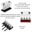 48V 600A RV & Ship 4-Way Large Electric DC Busbar (AOA4713CR-M10) - 7