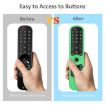 LG AN-MR21GC/AN-MR21N/AN-MR21GA TV Remote Silicone Case - Luminous Blue - 3