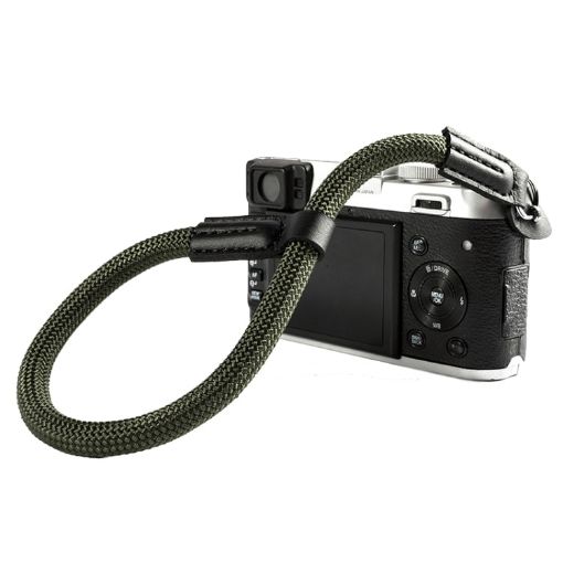 Green Climbing Rope Camera Wrist Strap - Wear-resistant SLR Bracelet - 1