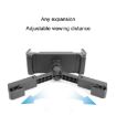 Black Car Back Seat Rotating Telescopic Phone Tablet Holder - 3