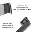 Black Car Back Seat Rotating Telescopic Phone Tablet Holder - 4