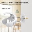 AhaStyle PT183 Wall Stand for Amazon Echo Dot 4/5 Speaker (Black) - 4
