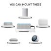 AhaStyle DD96 Wall Storage Stand for Amazon Echo Dot 3/4 - White - 4