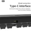 Ajazz K870T 87-Key Hot Swap Bluetooth/Wired RGB Mechanical Keyboard Black - 4