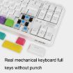 Ajazz K870T 87-Key Hot Swap Bluetooth/Wired RGB Mechanical Keyboard Black - 9