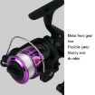 YUMOSHI JL200 Spinning Reel With Line - Electroplated Blue Finish - 5