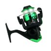 YUMOSHI JL200 Spinning Reel With Line - Electroplated Green Finish - 1