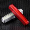 USB Rechargeable Waterproof Bicycle Tail Light - Night Riding Warning (White) - 2
