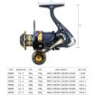 YUMOSHI KS4000 Spinning Fishing Reel - Metal Rocker & Cup Reel - 9