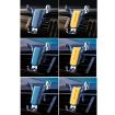Black Triangular Gravity Sensor Car Phone Holder - Air Outlet Clip - 2