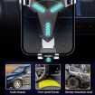 Gravity Navigation Car Air Vent Phone Holder - Triangular Design (Gray) - 6