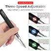 Cordless 8W USB 5V Soldering Iron Pen - Low Voltage, Gray - 3