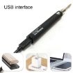 Cordless 8W USB 5V Soldering Iron Pen - Low Voltage, Gray - 6