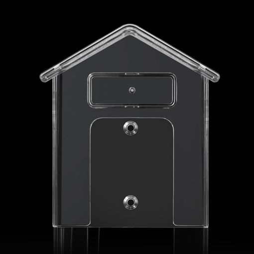 Waterproof Wireless Doorbell Cover - Transparent Outdoor Rain Case E30 - 1