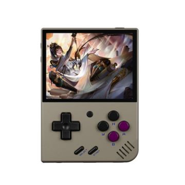 Miyoo Mini Plus 3.5" IPS Retro Handheld Console 128GB 25K Games Grey - 1