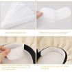 10pcs Disposable Hat Brim & Shirt Collar Sweat-Absorbing Stickers (Black) - 4