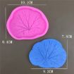 Extra Large 3pcs Lotus Leaf Silicone Epoxy Fondant Mold for Decoration - 2